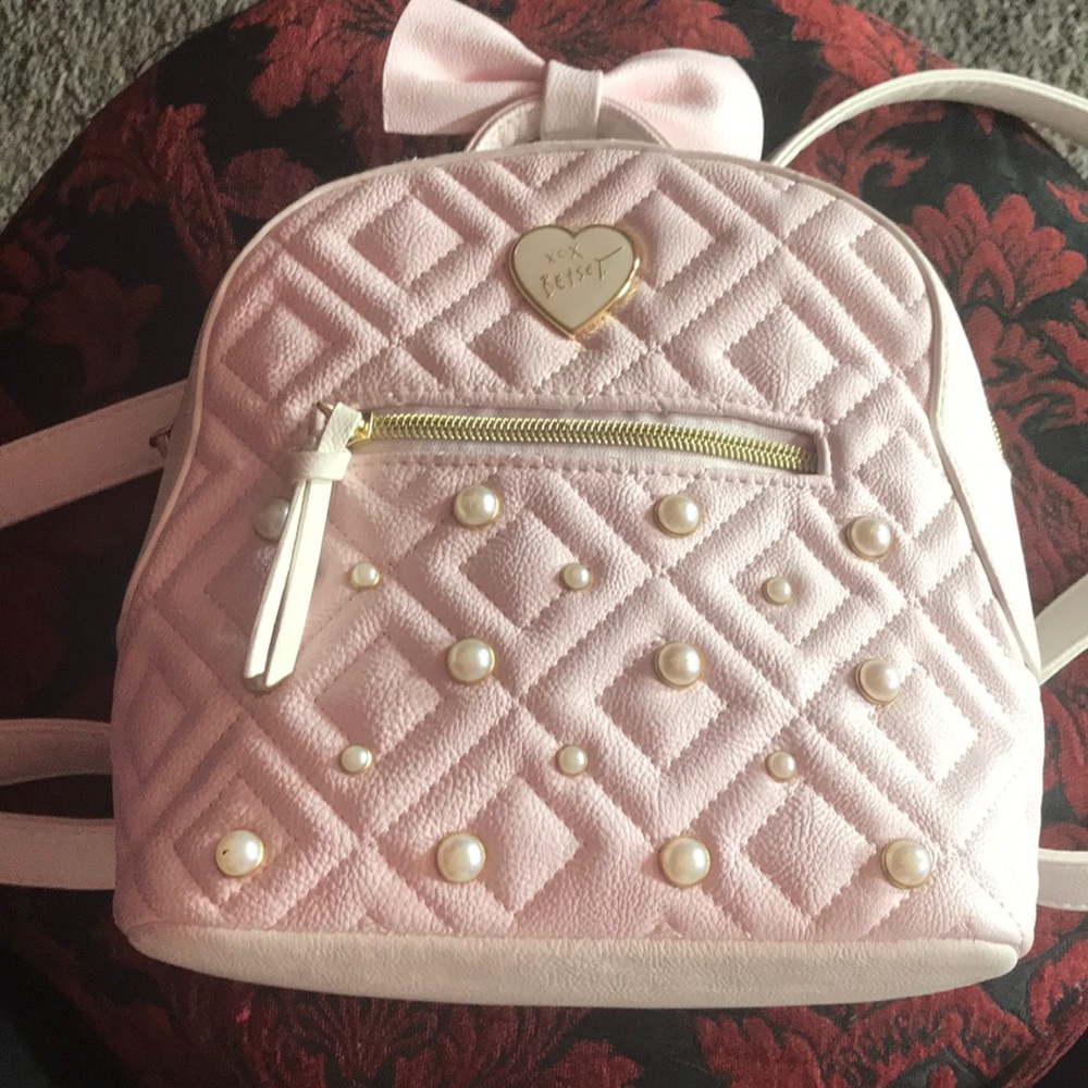 Betsey Johnson Pearl Mini Backpack